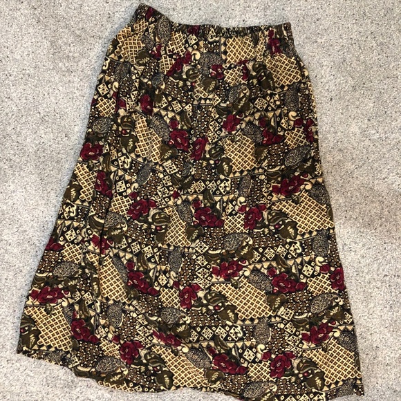 Fun Patterned Skirt - Picture 1 of 2